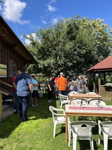 Kaffee und Kuchen bei Vorstandsvorsitzenden Christoph Busemann